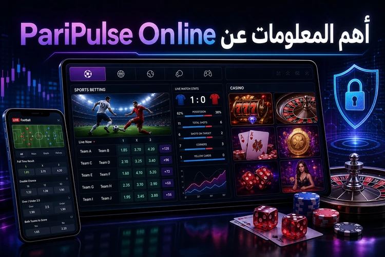 منصة PariPulse – كازينو أونلاين ومراهنات رياضية في مصر